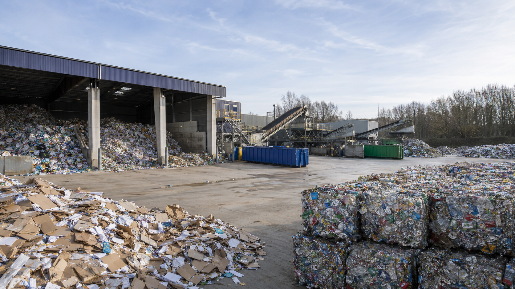 Centru de reciclare și sortare a deșeurilor