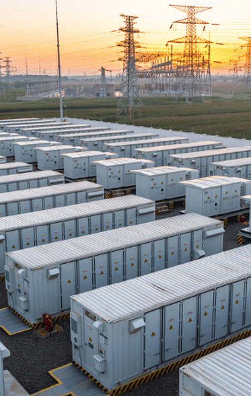 BESS stockage d'énergie sur chantier