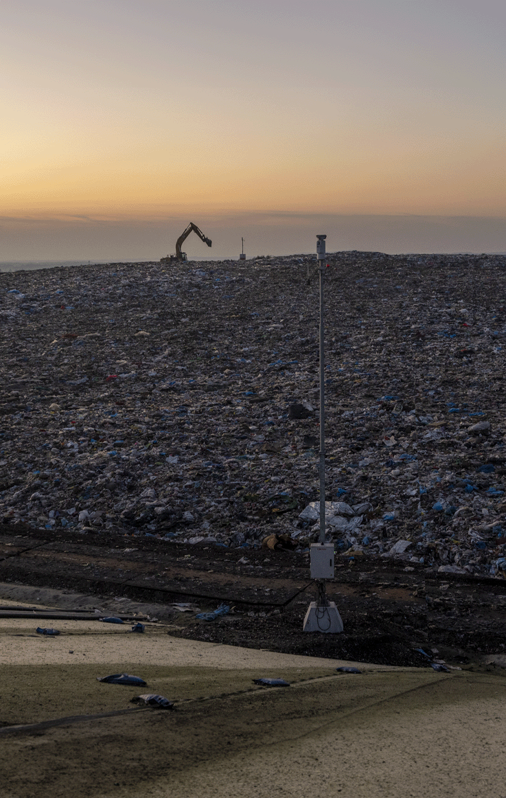 Securing waste management sites