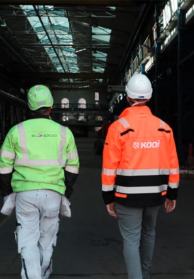 customer stories: Kooi and Elindco on the construction site