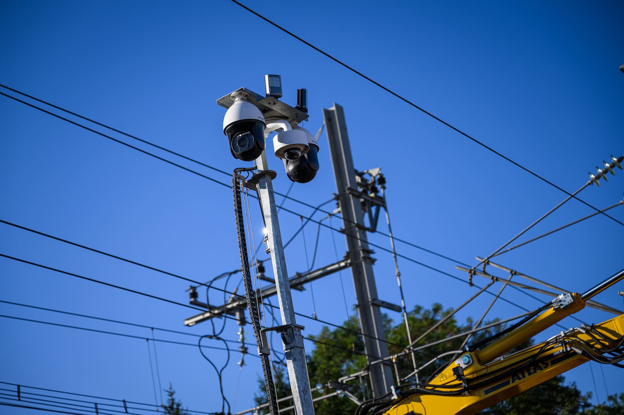 Vidéosurveillance de chantiers ferroviaires