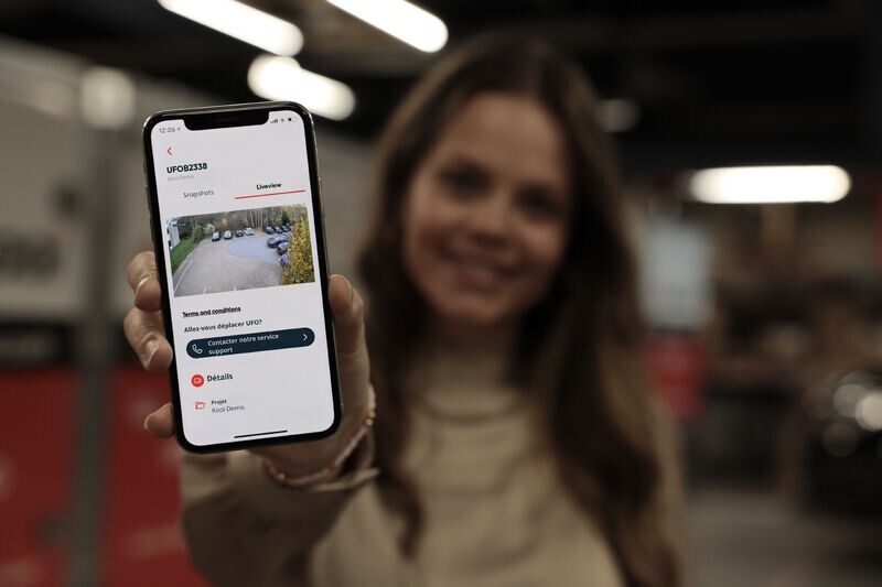 Application 247kooi, suivi en direct des chantiers