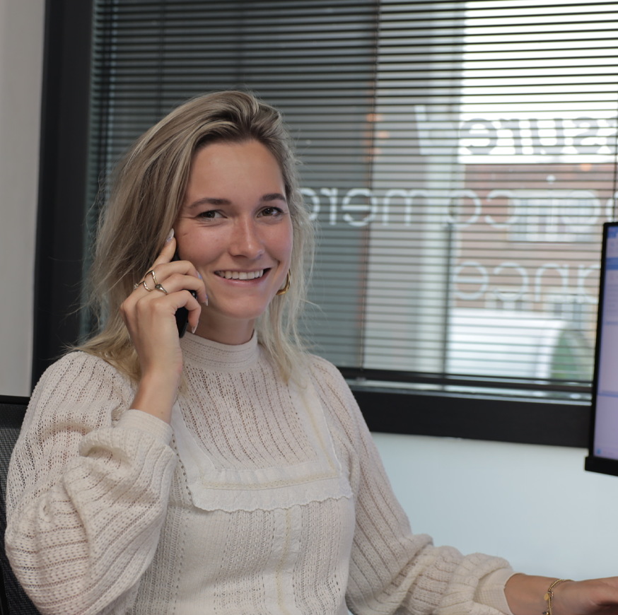 Contact opnemen met Kooi telefoniste