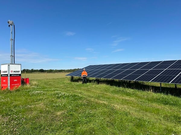 Jelle bij zonnepanelen