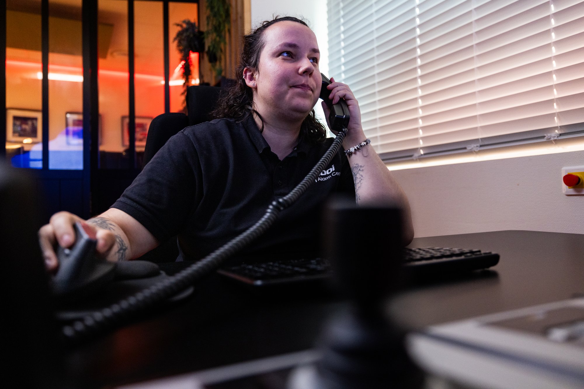 Intervention du centre d'alarme sur une intrusion sur chantier