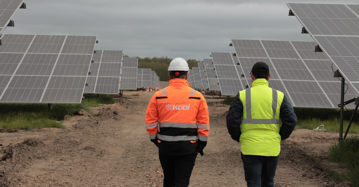 Kooi sécurise les parcs solaires