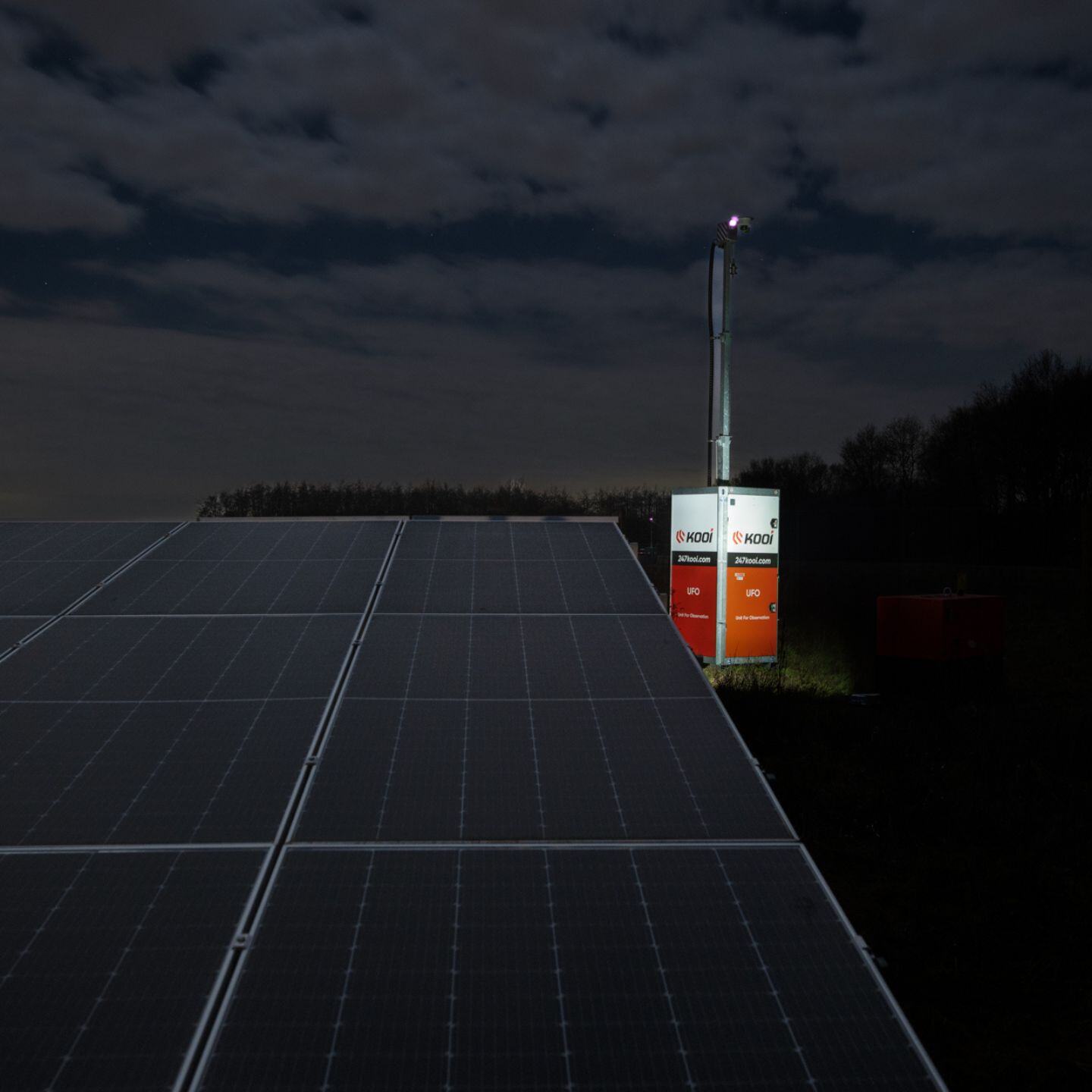 UFO's presente en Parque Fotovoltaico El Barcial