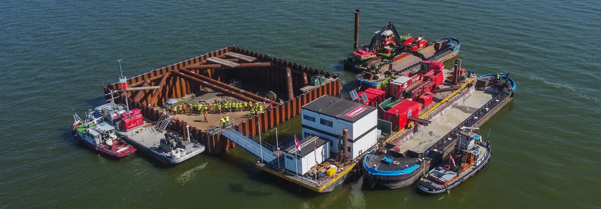 UFO’s getuige van historische bergingsoperatie IJsselmeer | Kooi Camerabewaking