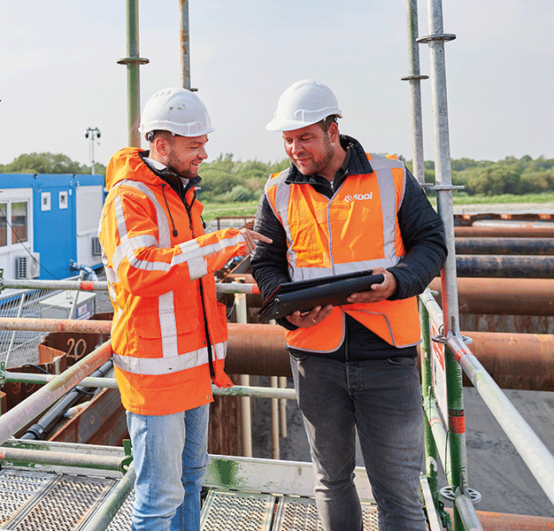 When is temporary camera surveillance the best choice for construction site security?
