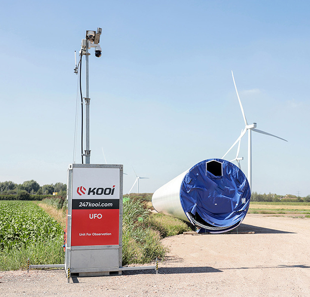 Securing wind energy: Kooi UFOs prove their worth at Nordex projects in Spain