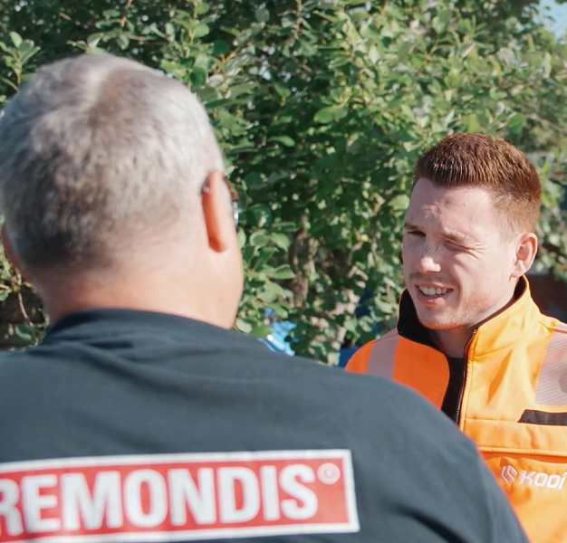 Kooi förebygger brand på REMONDIS avfallsanläggning i Rødovre