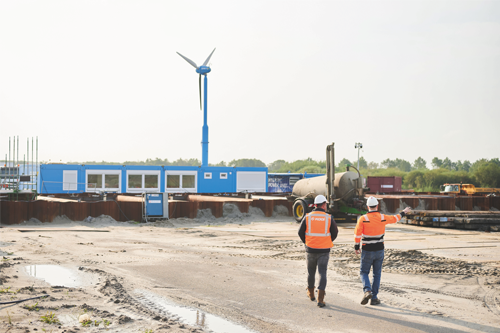 Bouwplaats beveiliging