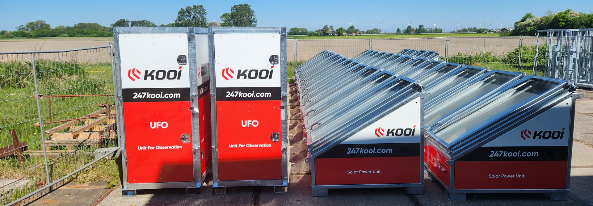 UFO’s van Kooi voortaan van groen staal