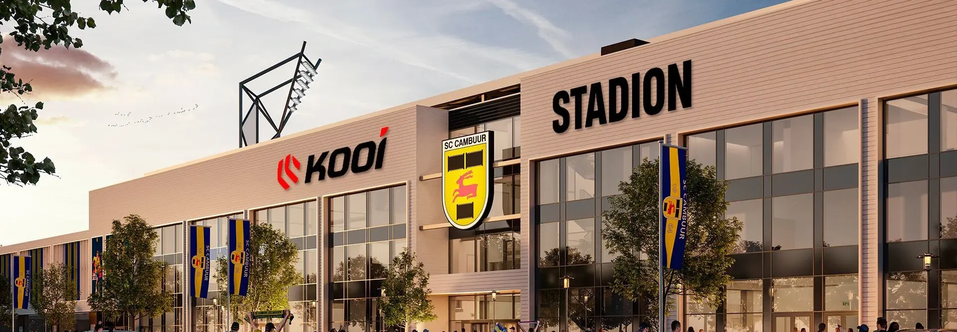 Kooi Camerabewaking naamgever nieuwe Cambuur stadion