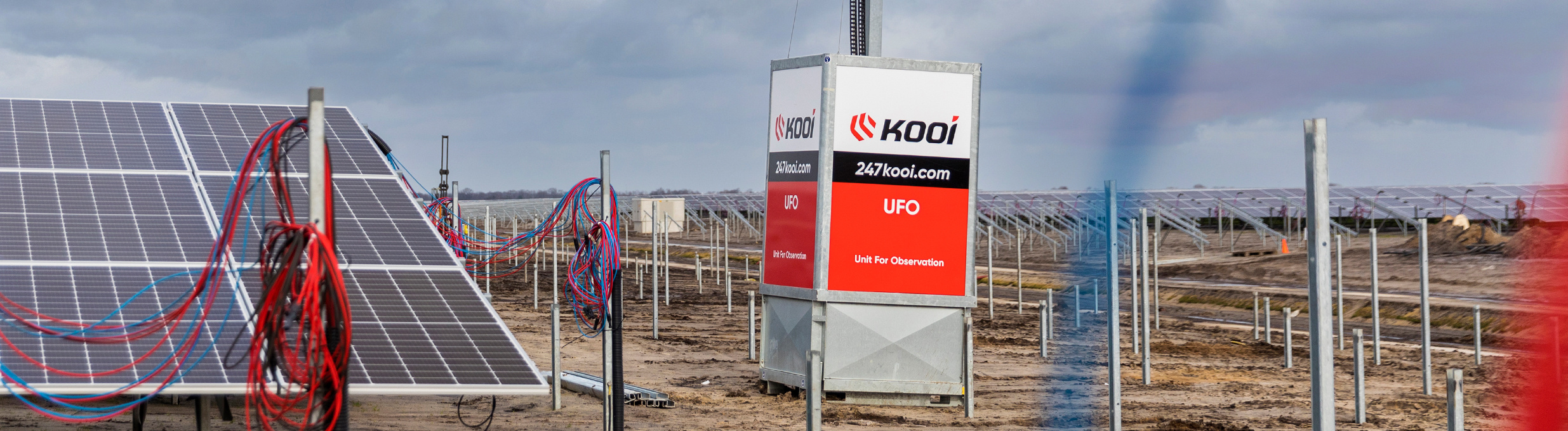 UFO's presente en Parque Fotovoltaico El Barcial | Kooi