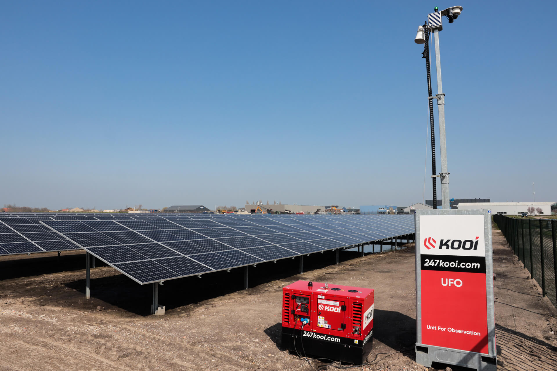 UFO's presente en Parque Fotovoltaico El Barcial