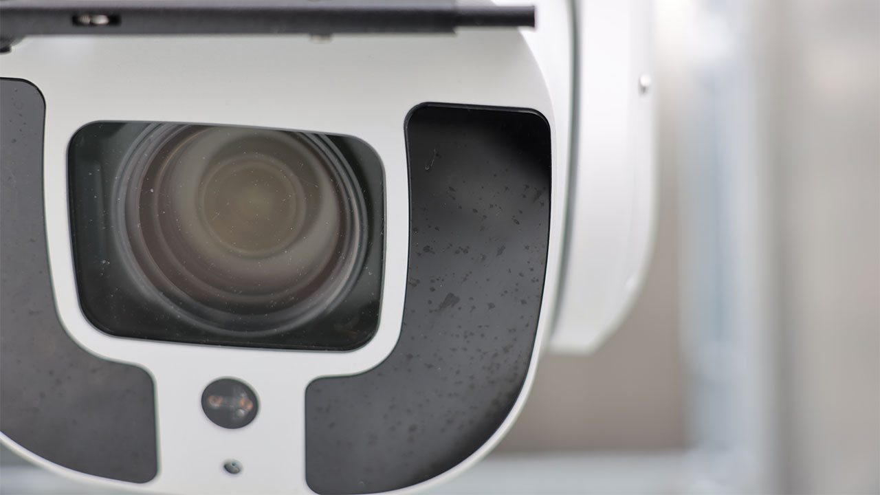 Automotive dealership security cameras