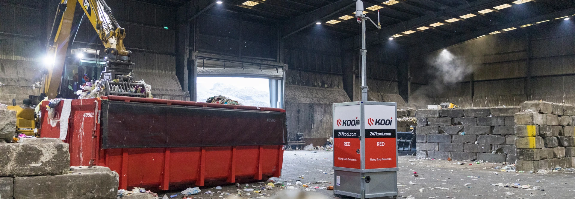 Prevent Fire And Heat Formation In Waste Storage